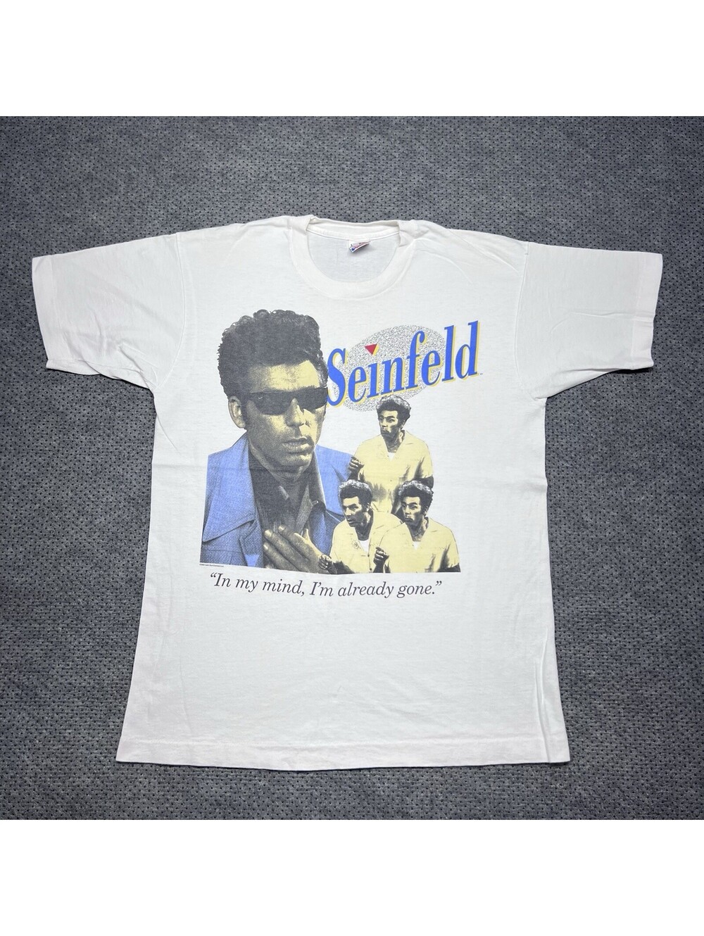Vintage 1993 Seinfeld Shirt XL Sitcom Promo Show Rare Men’s White